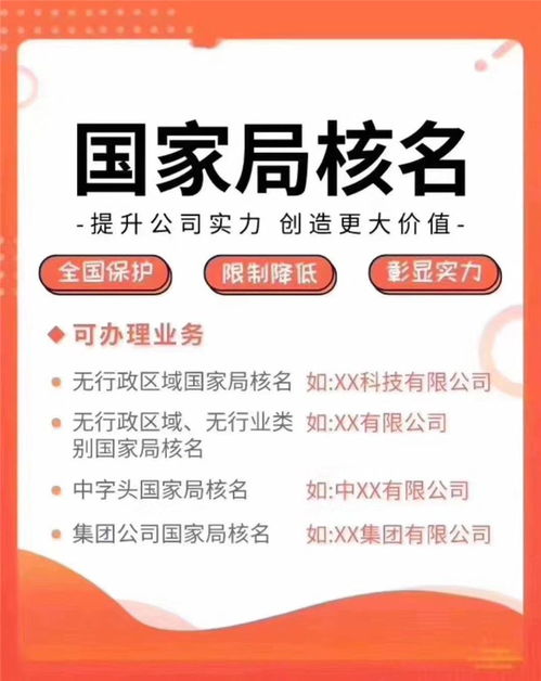 國字頭無行業(yè)核名操作注意事項與版權代理相關要點